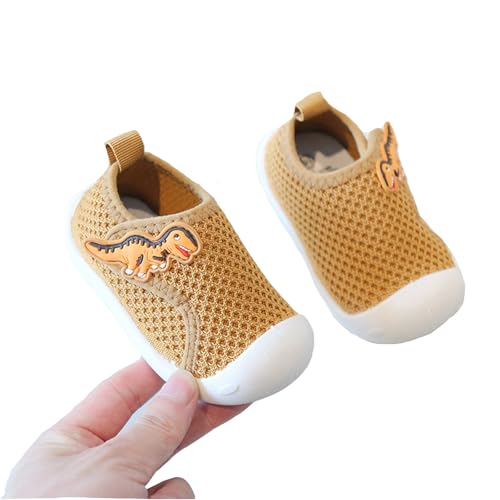 Generisch Baby Jungen Mädchen Lauflernschuhe Krabbelscuhe Kleinkinder Schuhe Atmungsaktiv und Antirutsch Sneaker Outdoor rutschfeste Turnschuhe von Generisch