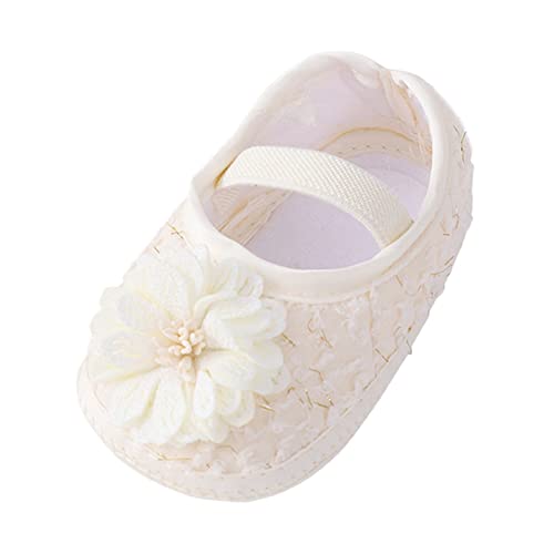 Generisch Baby Kleidung Babyschuhe Mode weiche Sohle Kleinkind Schuhe Perlenkleid Prinzessin Schuhe Kleinkind Schuhe (Beige, 19.5 Infant) von Generisch