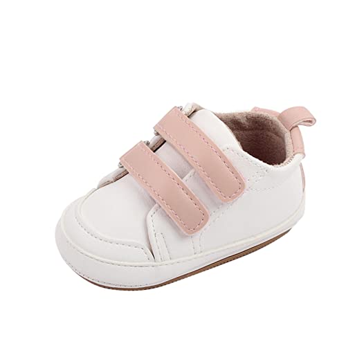 Generisch Baby Kleidung Frühling Sommer Kinder Kleinkinder Kleinkindschuhe Jungen Mädchen Bodensport Flache Sohlen Leichte Bequeme einfarbige Hakenschlaufe (Beige, 19 Infant) von Generisch