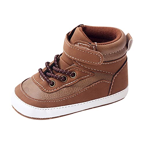 Generisch Baby Lauflernschuhe Kinder Barfußschuhe Hausschuhe für Mädchen Jungen mit Rutschfester Sohle Babyschuhe - Unisex Lauflernschuhe Leuchtsneaker Für Babys und Kleinkinder von Generisch
