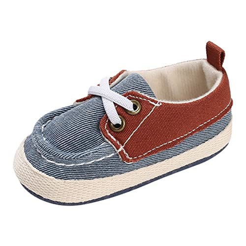 Generisch Baby Schuhe Mädchen Junge Lauflernschuhe Barfußschuhe Baumwolle Vegan rutschfest Barfußschuh Loafer Flats Outdoor Turnschuhe von Generisch