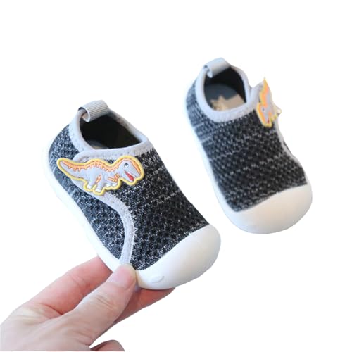 Generisch Baby Sneaker Baby Jungen Mädchen Lauflernschuhe Babyschuhe mit aufgenähter und Rutschfester Sohle Krabbelschuhe Hausschuhe für Jungen und Mädchen von Generisch