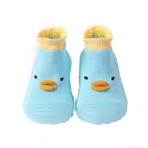 Generisch Baby rutschfeste Socken Schuhe für Jungen und Mädchen Baby rutschfeste Sockenschuhe Kleinkind Cartoon Lauflernschuhe Leichte Slip-on Turnschuhe Weiche Sohle Haussocken von Generisch