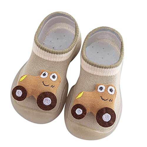 Generisch Babyschuhe Mädchen Krabbelschuhe Baby Schuhe Atmungsaktive Sneaker Babyschuhe rutschfeste Leichte Slip-on Turnschuhe Weiche Sohle Haussocken von Generisch