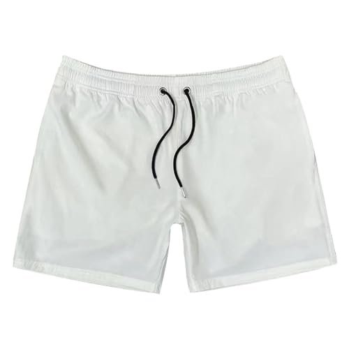 Generisch Badehose Durchbräunend Atmungsaktiv Blau Trainingsshorts Stretch Slip Knielang Sommer Strandshorts Rot Orange Badeshorts Schwarz mit Tunnelzug Surf Shorts Freizeit Short von Generisch