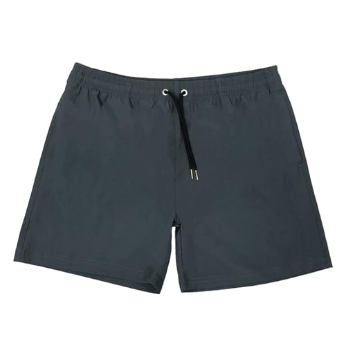 Generisch Badehose Durchbräunend Atmungsaktiv Blau Trainingsshorts Stretch Slip Knielang Sommer Strandshorts Rot Orange Badeshorts Schwarz mit Tunnelzug Surf Shorts Freizeit Short von Generisch