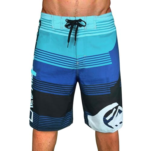 Generisch Badehose Herren Badehosen Schnelltrocknend Schwimmhose Atmungsaktiv Badeshorts Mit Meshfutter Und Versteckte Reißverschlusstasche Bademode Badeshorts Herren Schwarz Lässig Vielseitig von Generisch