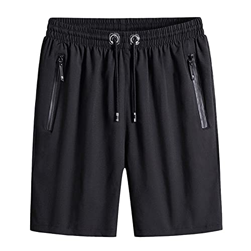 Generisch Badehose Herren kurz Cargo Hosen Jogginghose Lange Unterhosen Winter Hose schwarz Herren Arbeits-Shorts Badehose Herren eng Schwarz-2 4XL 4.99 von Generisch