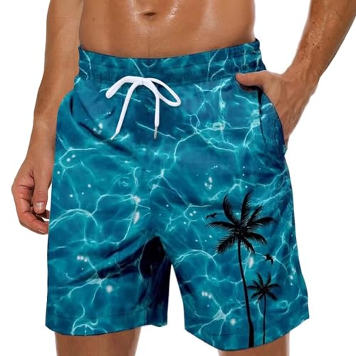 Generisch Badehose für Herren Lang Badeshorts Männer Wasserabweisend Boardshorts Schnelltrocknend Jungen Beachshorts Schwimmshorts Freizeit Short Generisch Badehose für Herren Lang Badeshorts Männer Wasserabweisend Boardshorts Schnelltrocknend Jungen Beachshorts Schwimmshorts Freizeit Short von Generisch