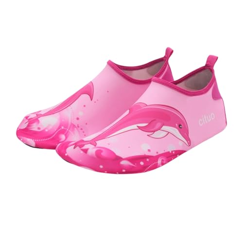 Generisch Badeschuhe Kinder Wasserschuhe Kleinkind Schwimmschuhe rutschfeste Strandschuhe Aquaschuhe mit Klettverschluss Leicht Wattschuhe Barfussschuhe für Jungen Mädchen Pink 26 Generisch Badeschuhe Kinder Wasserschuhe Kleinkind Schwimmschuhe rutschfeste Strandschuhe Aquaschuhe mit Klettverschluss Leicht Wattschuhe Barfussschuhe für Jungen Mädchen Pink 26 von Generisch