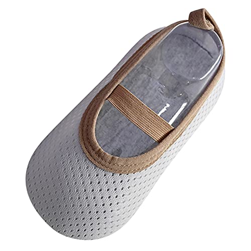 Generisch Badeschuhe Schwimmschuhe Barfussschuhe Jungen Mädchen Strandschuhe Wasserschuhe Leicht Sommer Aquaschuhe Barfußschuhe Kleinkind Baby Pool Beach Barfuss Schuhe Schuhe 23 (9-Grey, 21 Toddler) von Generisch