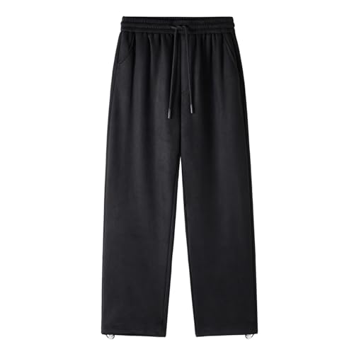 Generisch Baggy Jogginghose Herren : Lange Sport Hose Jogger Jogginghose Baumwolle Sweathose Offenem Beinabschluss Mit Elastischem Oder Trainingshose Relaxing Hose Classic Jog Pants Jogginghose von Generisch
