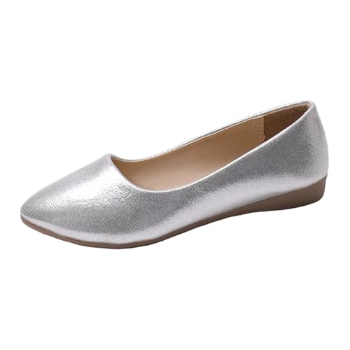 Generisch Ballerina Schuhe Damen Bequeme Wanderschuhe Niedrige Halbschuhe Elegant Bequem (39) von Generisch