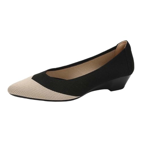 Generisch Ballerinas Damen Comfort Spitze Zehe | Halbschuhe Damen Strick Atmungsaktiv Loafer Mit Absatz Sommerschuhe Bequeme Orthopädische Schuhe Einzelne Schuhe Knit Kleid Schuhe Weiche Schuhe Generisch Ballerinas Damen Comfort Spitze Zehe | Halbschuhe Damen Strick Atmungsaktiv Loafer Mit Absatz Sommerschuhe Bequeme Orthopädische Schuhe Einzelne Schuhe Knit Kleid Schuhe Weiche Schuhe von Generisch