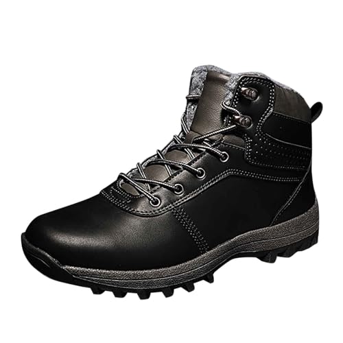 Generisch Barfußschuhe Herren Damen Outdoor Wasserfest Winter Winterschuhe Barfuss Schuhe Warm Herbst Wasserdicht Barfussschuhe Barfußschuhe Breite Füße Outdoorheld Weiß Winterbarfussschuhe von Generisch