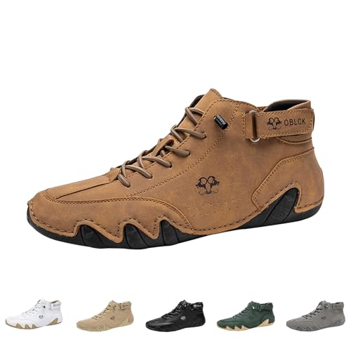 Generisch Barfußschuhe Herren Damen Sommer Alpaca Barfuss Schuhe Leicht Barfussschuhe Trekkingschuhe Outdoor Wasserdicht Sneaker Wanderschuhe Bequem Freizeit Sommerschuhe (Brown, 41) von Generisch