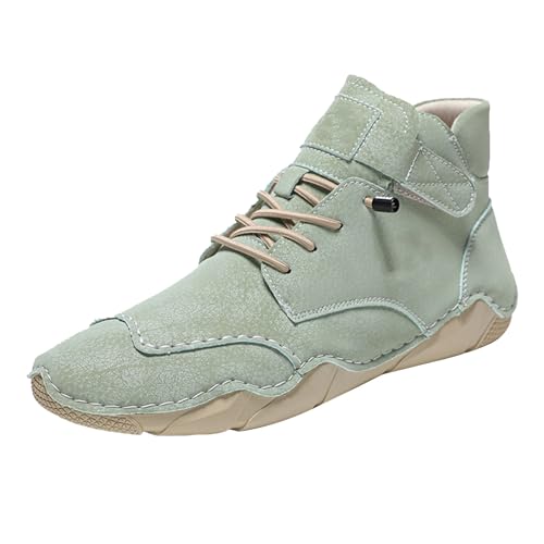 Generisch Barfußschuhe Herren Wanderschuhe High-Top Leichtgewichts rutschfeste Bequeme Turnschuhe Einfarbig Weiche Sohle Dämpfung Sportschuhe Outdoor Running Workout Sneaker Mit Schnürsenkel 39-48 von Generisch