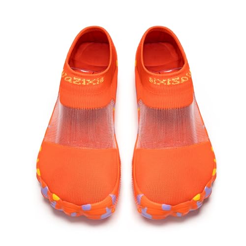 Generisch Barfußschuhe Herren Wasserschuhe Badeschuhe Schwimmschuhe Schnell Trocknend Surfschuhe Aquaschuhe Leicht Strandschuhe Wasserschuhe für Herren Schwimmsocken für Surfen von Generisch