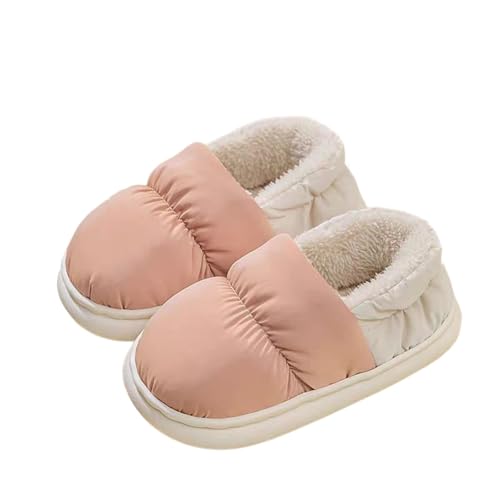 Generisch Barfußschuhe Kinder Patchwork Warme Hausschuhe Mädchen mit Fersenabdeckung Plüsch Slippers Kids Schaum Flachem Pantoletten Winter Draußen Filzpantoffeln Modische Einfach Winterschuhe Generisch Barfußschuhe Kinder Patchwork Warme Hausschuhe Mädchen mit Fersenabdeckung Plüsch Slippers Kids Schaum Flachem Pantoletten Winter Draußen Filzpantoffeln Modische Einfach Winterschuhe von Generisch