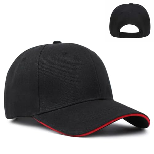 Generisch Basecap Herren Kappe Baseball Caps Für Männer Baseballkappe Sandwich Cap Damen Hat Hüte schirmkappe von Generisch