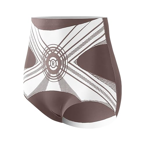 Generisch Bauchweg Unterhose Damen Titan-Faser-Turmalin-Shorts Bauchkontrolle Formende Shorts Bauch und Gesäß Effektive Formung Body Shaper Bauchweg-Slips Titanium Bauchweg-Höschen Shaping Shorts von Generisch