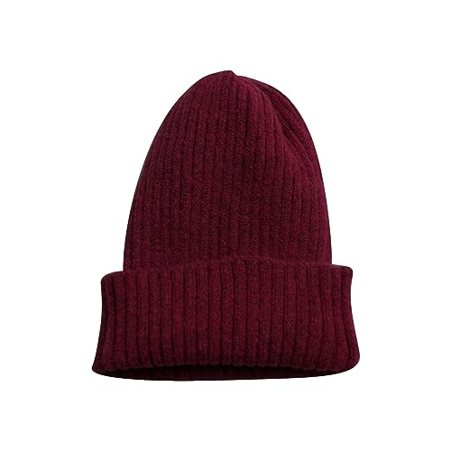 Generisch Beanie Mütze, Wintermuetze Herren Damen, Fisherman Beanie Trawler Mütze, Strickmuetze, Warme Fleece Futter HerrenmüTze Haube Herren Sportlich Herren MüTze DüNn Klein von Generisch