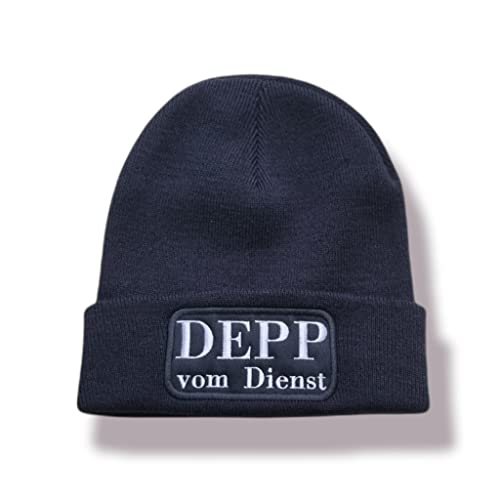 Generisch Beanie Mütze Depp vom Dienst von Generisch