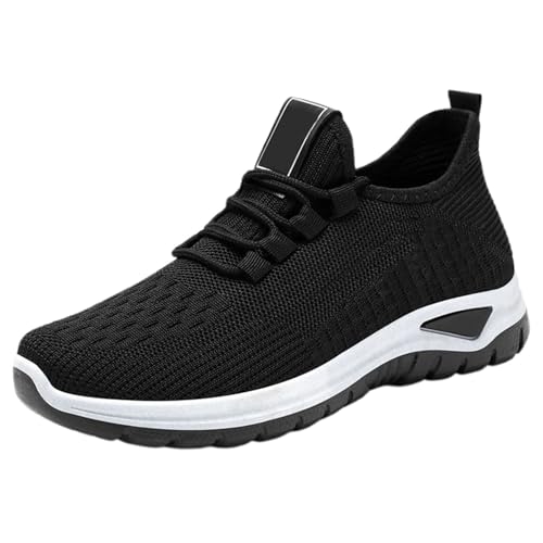 Generisch Bequeme Sportschuhe Damen Herren Leichte Freizeitschuhe Mit Luftpolster, Elegante Lässige Sneaker Für Walking Alltag Und Outdoor Fitness, Atmungsaktive Mesh Trekkingschuhe von Generisch