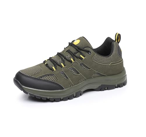 Generisch Bergsteigerschuhe Low Help Freizeitschuhe (Armee Grün,41) von Generisch
