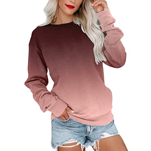 Generisch Bestellung anzeigen Black-Friday-Angebote Hoodie Damen Oversize Sweatshirts für Damen Pullover Sweatjacke Kapuzenjacke Pullover Teenager mädchen blau Sweatshirt Damen Oversized gelb von Generisch