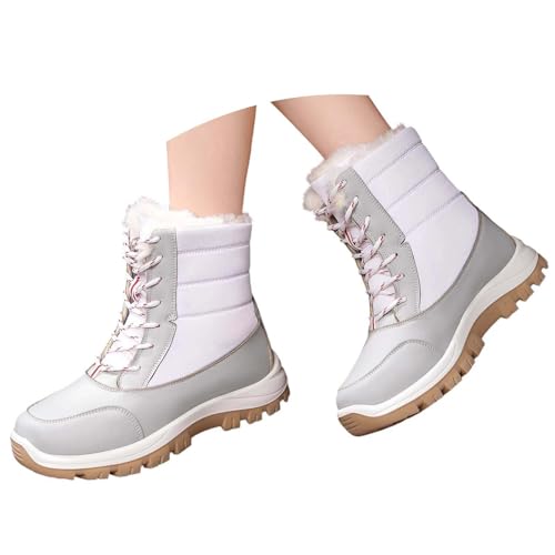Generisch Biker Boots Damen Warm Gefütterte Winterschuhe Einfarbig Elegant Schlupfschuhe Modische Halbstiefel Outdoor Atmungsaktiv Winterboots Bequeme Stiefel Herbst Winter Ankle Generisch Biker Boots Damen Warm Gefütterte Winterschuhe Einfarbig Elegant Schlupfschuhe Modische Halbstiefel Outdoor Atmungsaktiv Winterboots Bequeme Stiefel Herbst Winter Ankle von Generisch