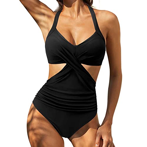 Generisch Bikini Damen Push up Bikini mädchen Bandeau Bikini Damen Meet Curve b b Damen b Damen Push up sexy Bikini Damen für Sex Bikini Damen Push up Oberteil B-Schwarz M 22.99 von Generisch