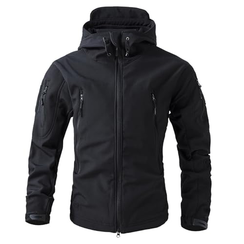 Generisch Black Friday Angebote 2024 Ab Wann, Army Jacke Herren Field Winter Reißverschluss Jagdjacke Jagdbekleidung Herren Warm Militär Cargo Jagdjacke Herren Parka Warme Jacken Tarnkleidung XXL von Generisch