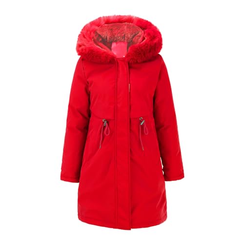 Generisch Black Friday Angebote 2024 Winterjacke Damen Warm Lang Steppmantel Winter Mantel Steppjacke Parka Mit Kapuze Outdoorjacke Wintermantel Übergangsjacke Elegante Angebote Des Tages Heute Damen von Generisch