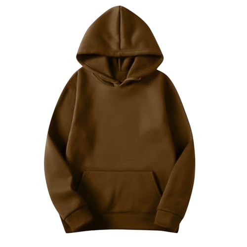 Generisch Black Friday Hoodie Pullover Damen Angebote Sweatshirts mit Kapuze Vintage Pulli Dünn Kapuzenpullover Langarmshirt Einfarbig Winterpullover Lang Tops Kapuzenpulli Sport Shirts Kleidung von Generisch
