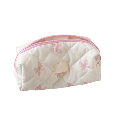 Generisch Bleistiftbeutel Ästhetik - Tragbarer Bogenstiftkoffer Netter Bleistiftbeutel | Blumenstiftbeutel | Cord -Make -up -Tasche Set | Make -up -Organizer Kosmetobasche für Mädchen Kinder von Generisch