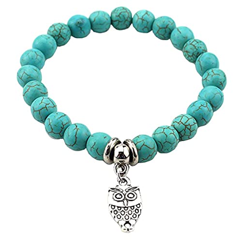 Generisch Böhmische Armband Handgefertigte Perlen Armbänder Mit Eule Boho Schmuck Kette Bettelarmband Für Frauen Zuverlässige LeistungEs ist schön und nützlich. von Generisch