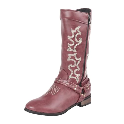Generisch Bottes Western pour Femme Retro Reißverschluß Boots Cowboy Stiefel Retro Reißverschluß Boots Blockabsatz Übergangsstiefel Ankle Boots Casual Schuhe mit hohem und tiefem Rohr Generisch Bottes Western pour Femme Retro Reißverschluß Boots Cowboy Stiefel Retro Reißverschluß Boots Blockabsatz Übergangsstiefel Ankle Boots Casual Schuhe mit hohem und tiefem Rohr von Generisch