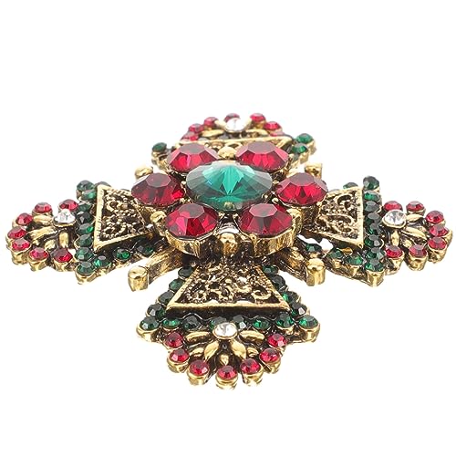 Generisch Brosche für Damen Fashion Pin mit Geometrischem Design Dekorativ für Hochzeiten und Partys Vielseitig Einsetzbar als Anstecker für Kleidung Taschen und Schals Langlebig und von Generisch