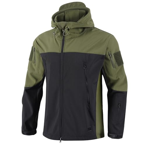 Generisch Bundeswehr Jacke Taktische Camouflage Tactical Military Jagd Armee Multicam Hunt Combat Jagd Mens Thermo Herbst Übergröße Combat Jacke 3XL von Generisch