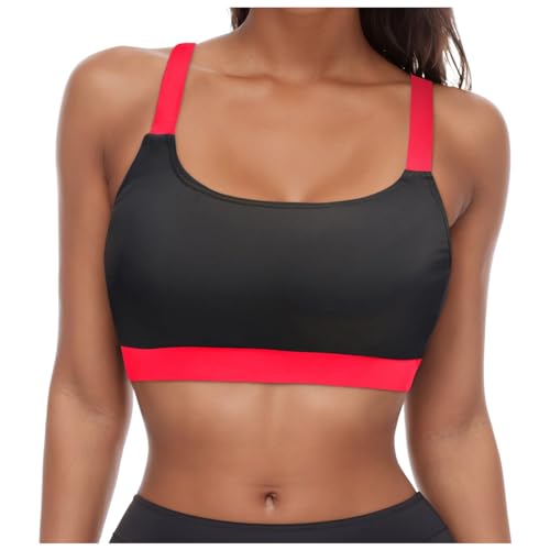 Bustier Bikini Oberteil Sportlich Sportbikini FüR Damen Bikini Oberteil Sport BH StüTzender Badeanzug GroßE BrüSte Racerback Bademode Fitness Sportliche Leichtem Komfort Bademode Strandmode Bustier Bikini Oberteil Sportlich Sportbikini FüR Damen Bikini Oberteil Sport BH StüTzender Badeanzug GroßE BrüSte Racerback Bademode Fitness Sportliche Leichtem Komfort Bademode Strandmode von Generisch