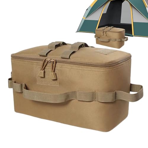 Generisch Camping -Tasche, Außenbeutel,Kochgeschirrtasche | Faltbare wasserdichte Packable -Reisebereicher -Organizer für Männer Frauen Camping Beach Schwimmpool Sports Gymnastik von Generisch