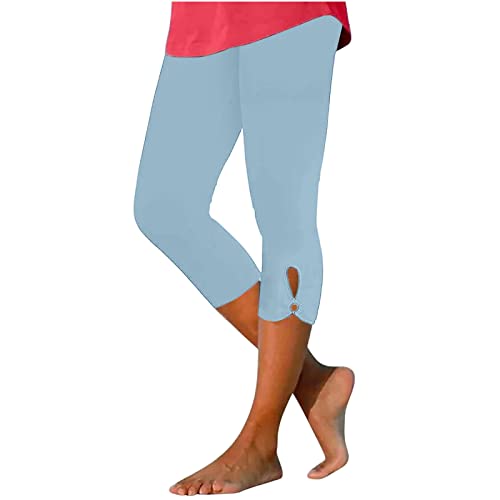 Generisch Caprihose Damen Sommer 3/4 Hose Leggings Leicht Sporthose Freizeithose Taillierte Hohe Hosen Outdoor Laufhosen Bequem Weich Loungewear Stretch Yogahose Sommerhose Strandhose Generisch Caprihose Damen Sommer 3/4 Hose Leggings Leicht Sporthose Freizeithose Taillierte Hohe Hosen Outdoor Laufhosen Bequem Weich Loungewear Stretch Yogahose Sommerhose Strandhose von Generisch