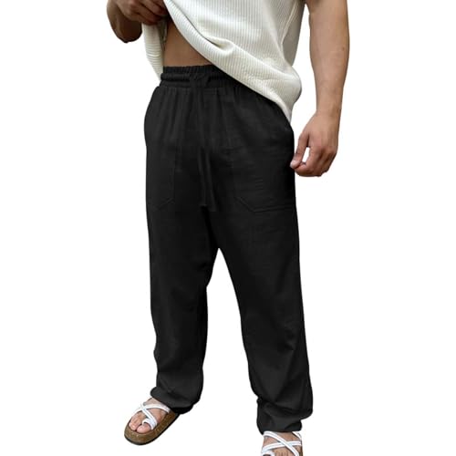 Generisch Cargohose Herren Lang Hose Herren Baggy Jogginghose Herren Regular Fit Mit Taschen Elastischer Bund Baggy Jogginghose Jungs Jogger Set Herren Baggy Trainingshosen Fuer Herren von Generisch
