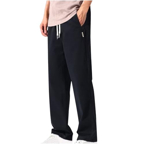 Generisch Cargohose Herren Sommer Freizeithose mit Gummizug Straight Leg Jeans Bequeme Stoffhose Leichte Sommerhose Männer Freizeit Cargohosen Regular Fit Chino Hose Warehouse Deal Schwarz 3XL Generisch Cargohose Herren Sommer Freizeithose mit Gummizug Straight Leg Jeans Bequeme Stoffhose Leichte Sommerhose Männer Freizeit Cargohosen Regular Fit Chino Hose Warehouse Deal Schwarz 3XL von Generisch