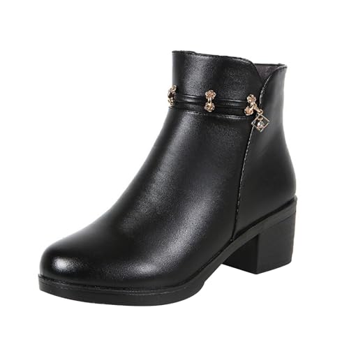 Generisch Chelsea Stiefeletten Damen Biker Boots Damen Ankle Boots Sommer Mode Elegante wasserdichte Kurzschaft Sommer Leicht Weiche Fussbett| Stiefel Dicke Waden Orthopädische Generisch Chelsea Stiefeletten Damen Biker Boots Damen Ankle Boots Sommer Mode Elegante wasserdichte Kurzschaft Sommer Leicht Weiche Fussbett| Stiefel Dicke Waden Orthopädische von Generisch