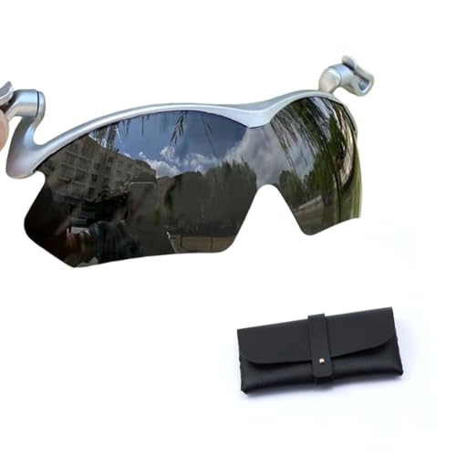 Generisch Clip-Cap-Sonnenbrille, polarisierte Outdoor-Sonnenbrille, Radfahren, Herren-Sonnenbrille zum Aufstecken, Uv400 (E) von Generisch