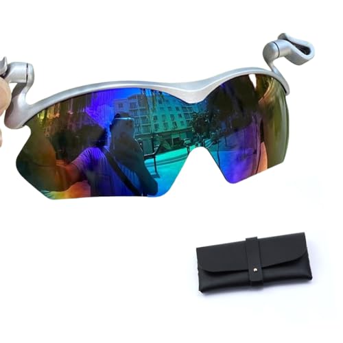 Generisch Clip-Cap-Sonnenbrille, polarisierte Outdoor-Sonnenbrille, Radfahren, Herren-Sonnenbrille zum Aufstecken, Uv400 (F) von Generisch