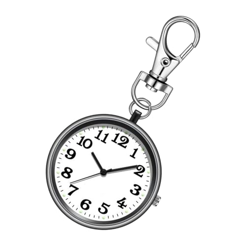 Generisch Clip Watch - Portable Clock keychainn | keychainn Watch, Key Buckle Clip-On Backpack Watch | Stylish Exquisite Clip Watch Bag Charm for Families, Friends, Lovers On Holidays von Generisch