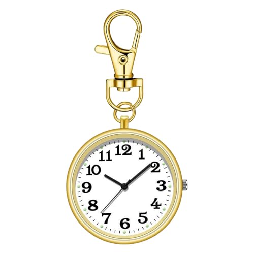 Generisch Clip Watch - Portable Clock keychainn | keychainn Watch, Key Buckle Clip-On Backpack Watch | Stylish Exquisite Clip Watch Bag Charm for Families, Friends, Lovers On Holidays Generisch Clip Watch - Portable Clock keychainn | keychainn Watch, Key Buckle Clip-On Backpack Watch | Stylish Exquisite Clip Watch Bag Charm for Families, Friends, Lovers On Holidays von Generisch